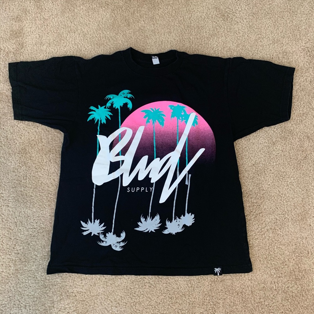 Men’s black Miami vice BLVD tee